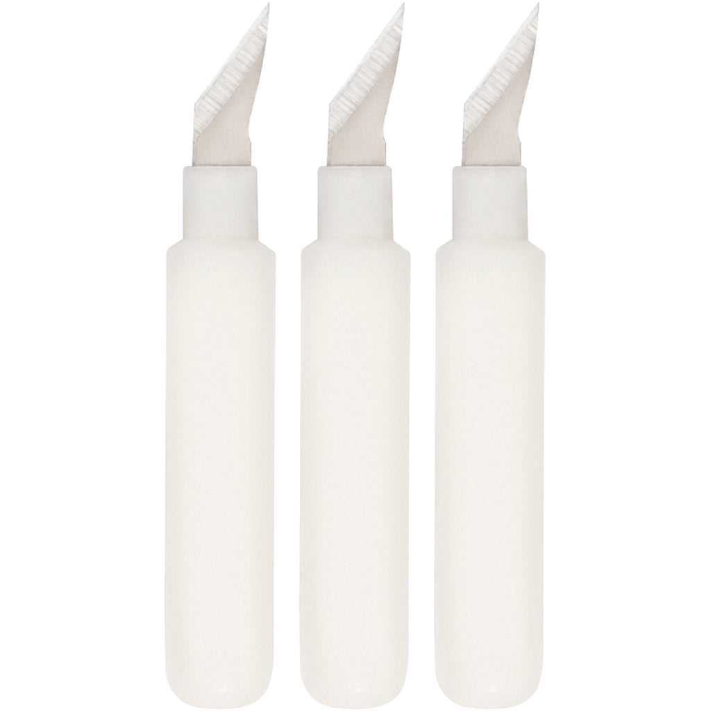 Fiskars Reservemesjes Art Knife, L: 5 mm, B: 3 mm, 3 piezas 1 caja