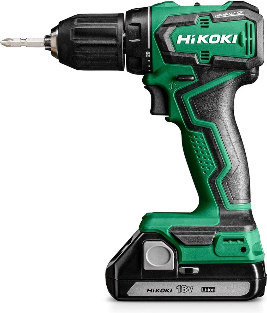Taladro atornillador inalámbrico Hikoki 18v 2.0ah