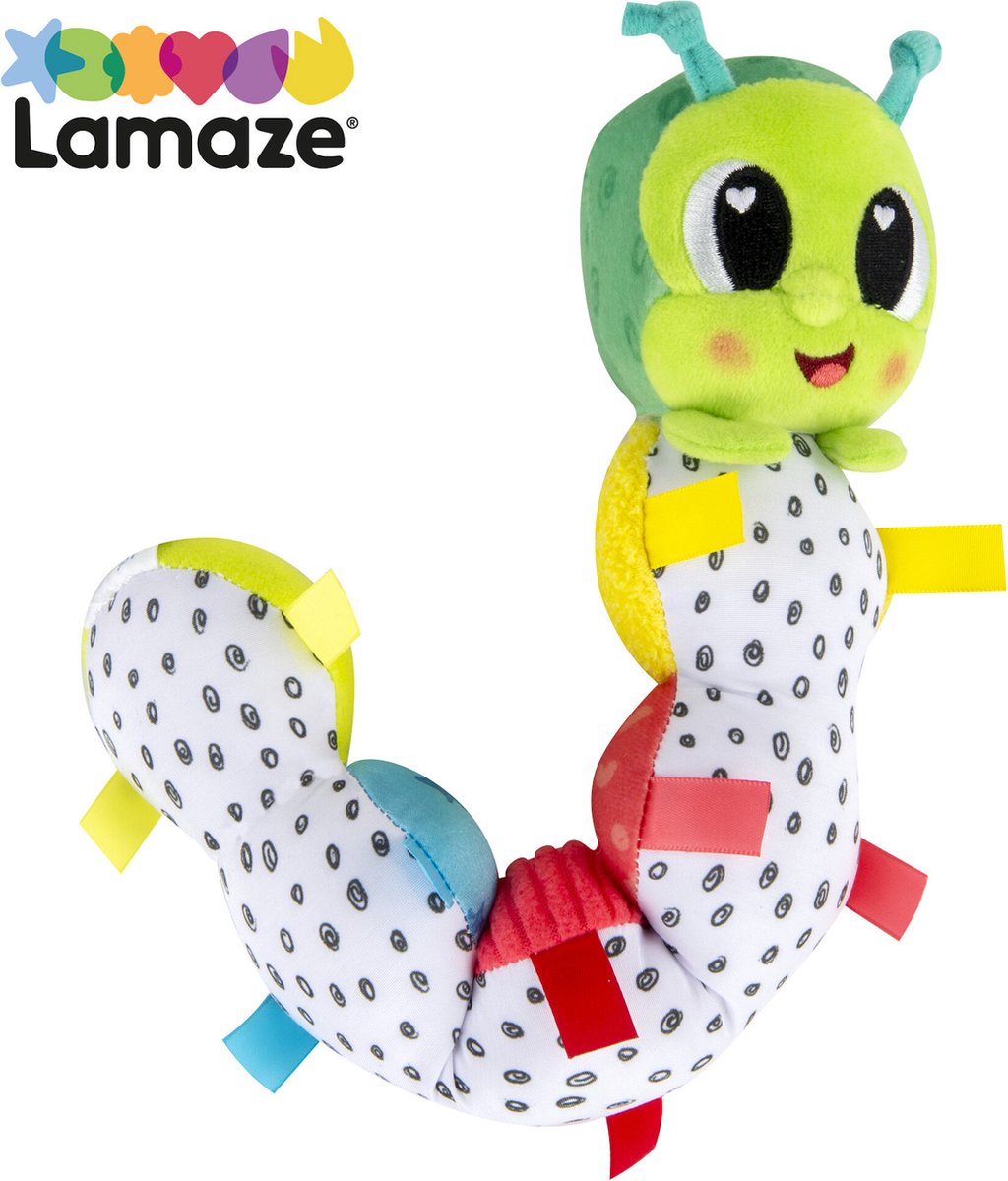 Lamaze Fidget Fun Caterpillar abrazo