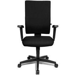 Sedia da ufficio topstar light star 20 110 kg nera