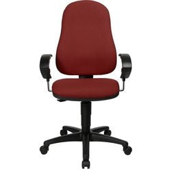 Sedia da ufficio topstar point 60 bordeaux