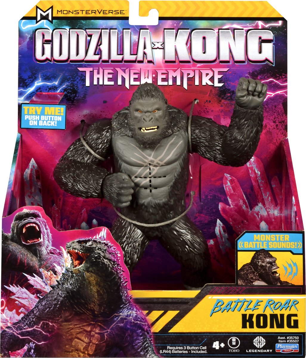 Il nuovo impero da 17 cm Battle Roar Kong con suoni elettrici