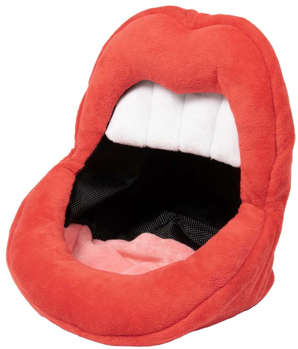Coockoo peluche happy hangry 17x18x18 cm rosso