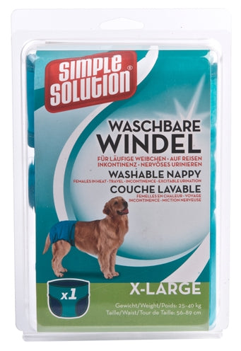 Solución simple para pañales lavable