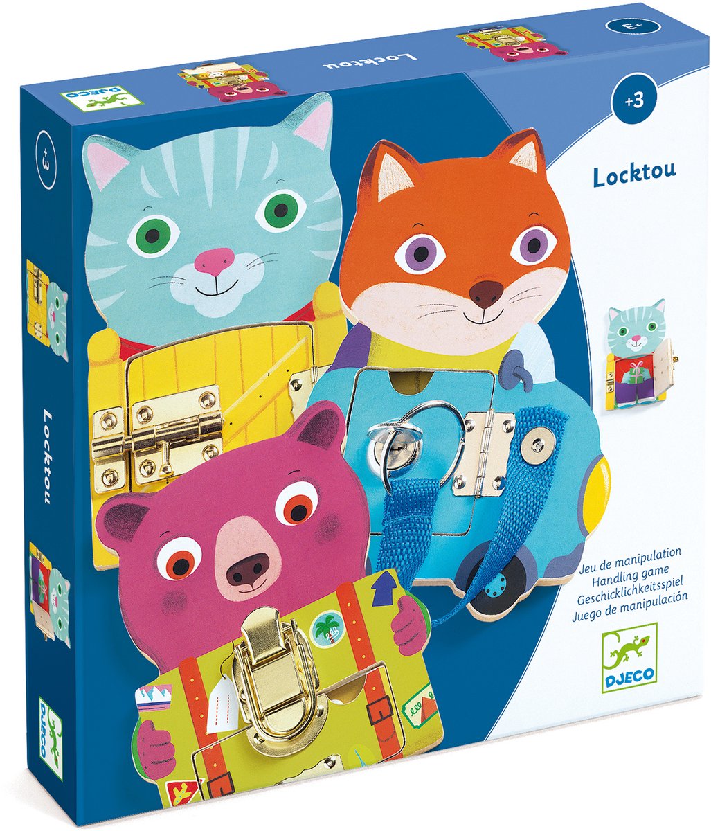 Gioco di abilità Djeco locktou +3 anni