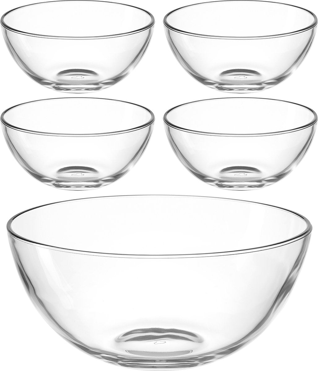 Set ciotole da cucina Leonardo 5 pezzi - grandi