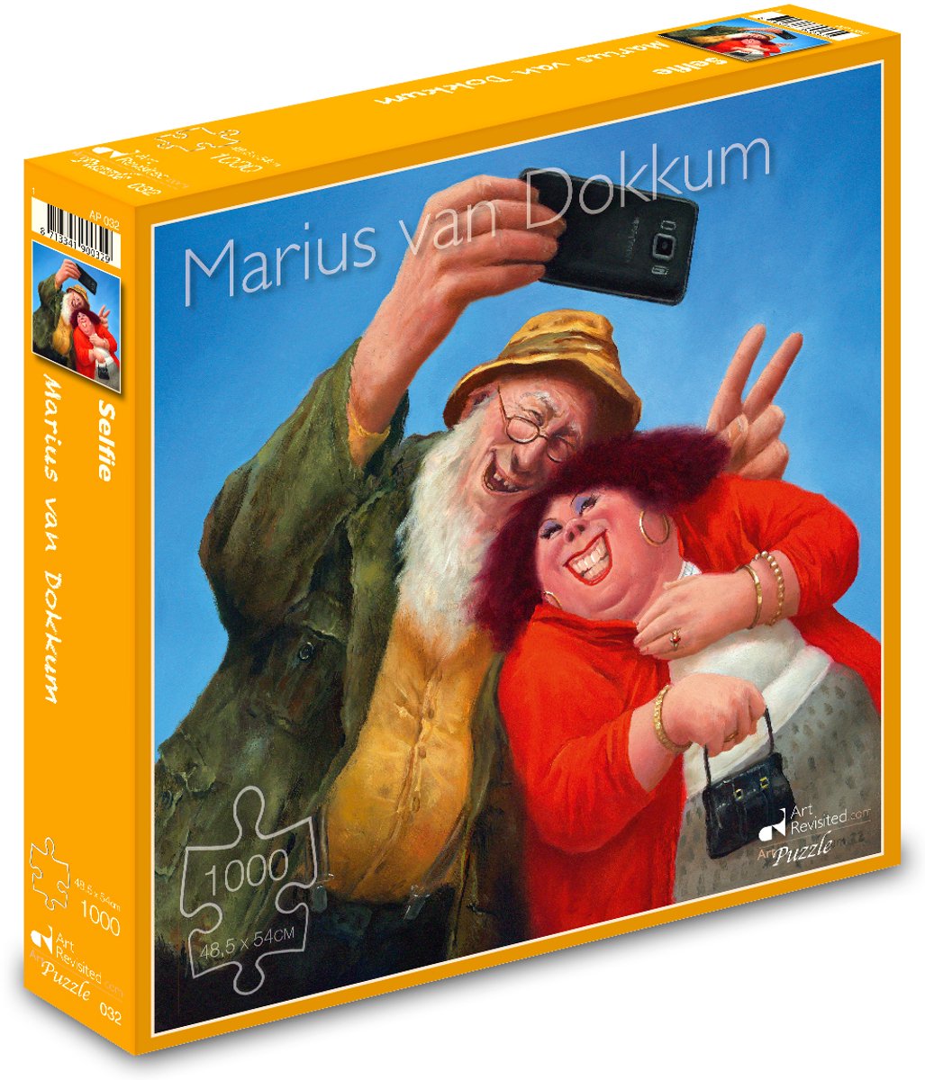 Marius van dokkum rompecabezas selfie -
