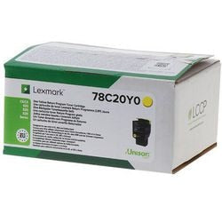 Cartuccia toner Lexmark CX522 78C20Y0 giallo