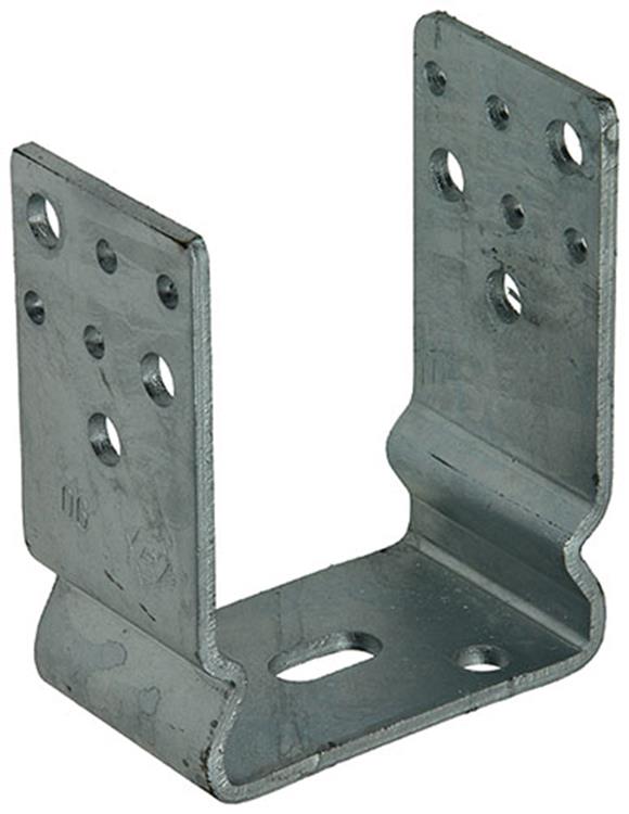1015094 - Supporto ad U zincato 91x60x125mm | 5 pezzi