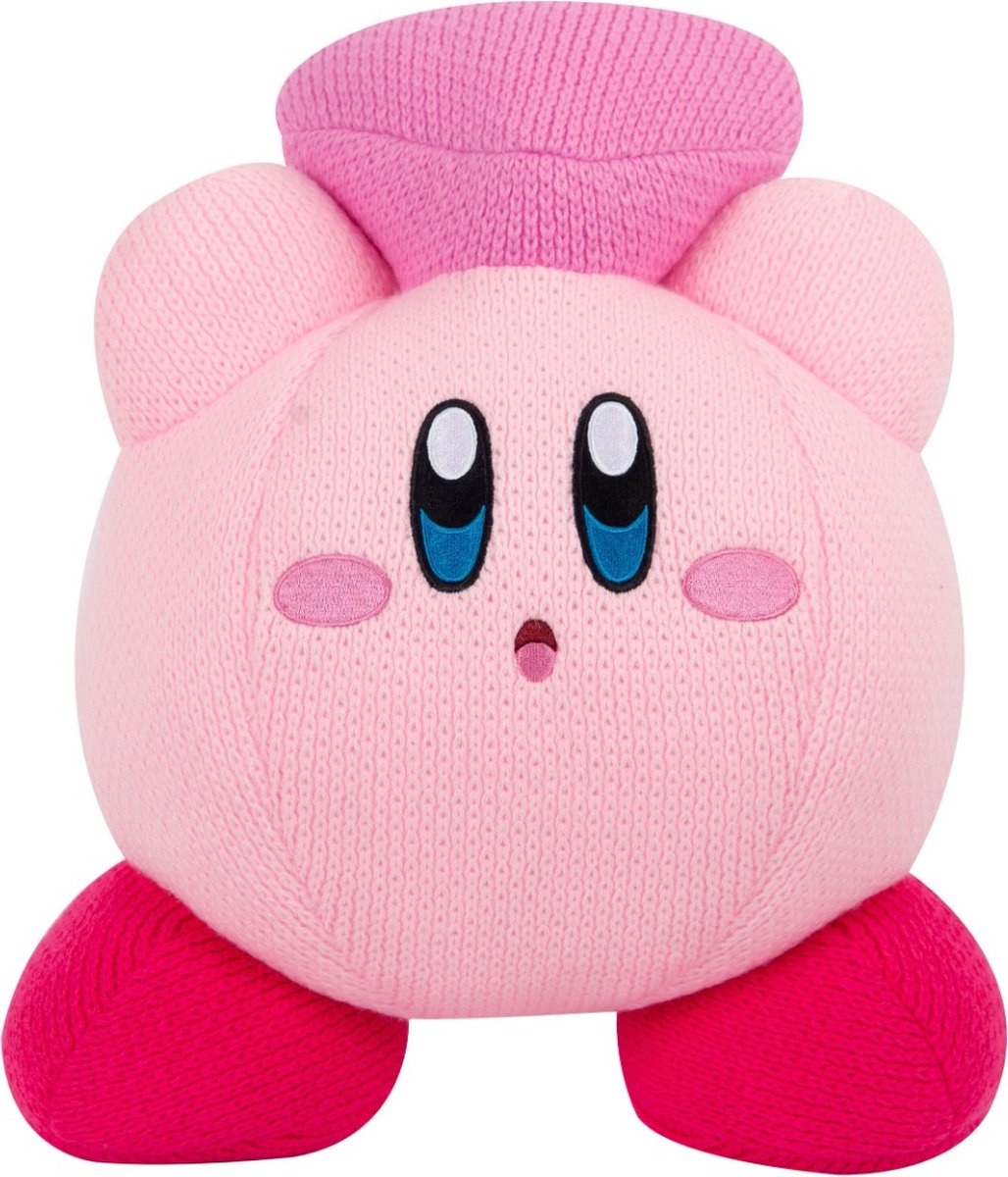Tomy kirby: peluche kirby con corazón de punto nuiguru - 9cm