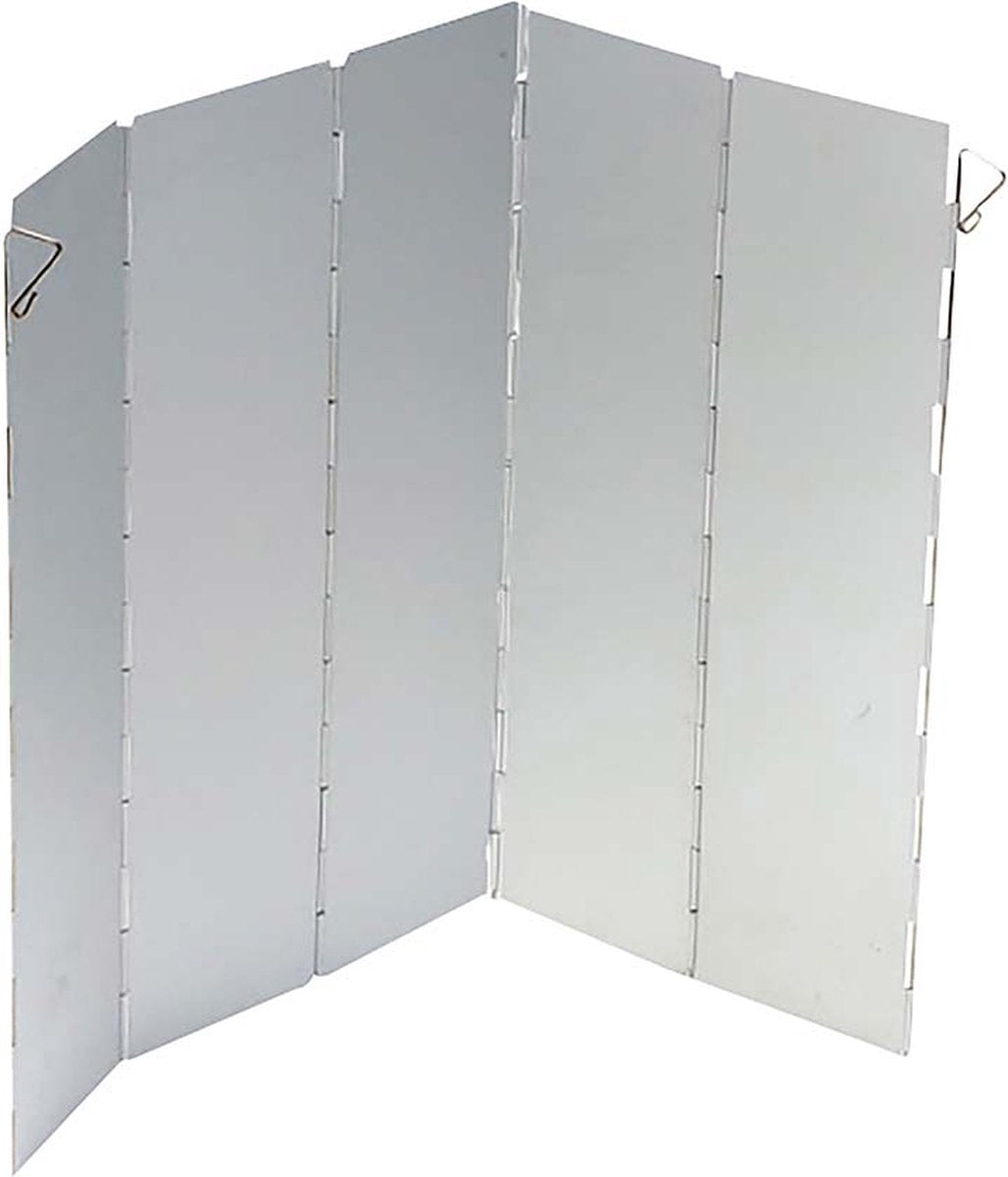 Bo-camp - kookwindscherm - aluminium - 5-delig