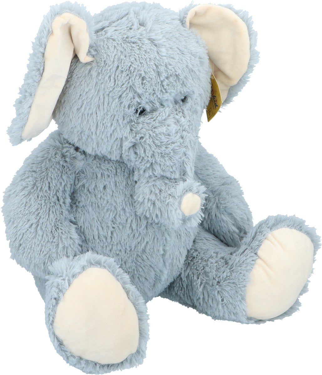 Elefante de peluche Sunkid, peluche suave, peluche, azul claro