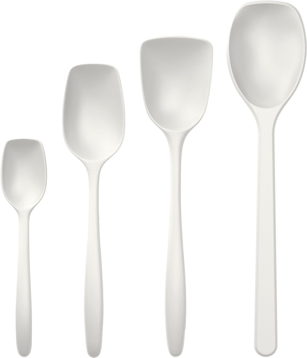 Rosti nuevo juego de cucharones clásicos 4 piezas blanco