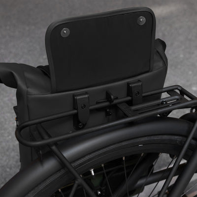 Borsa per rolltop singolo a prova urbana urbana 20L Black riciclato