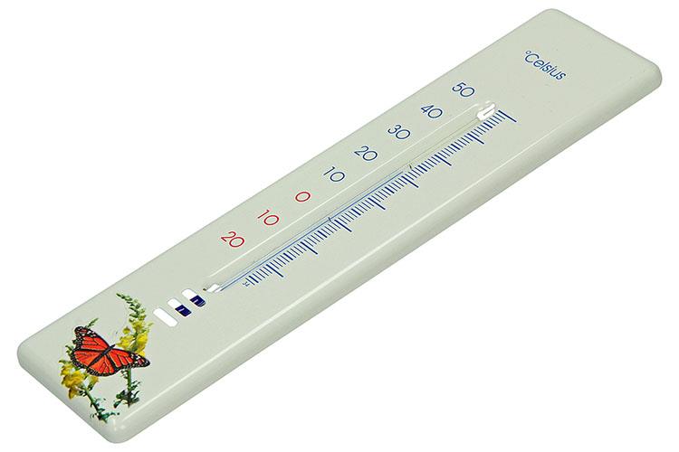 1023315 - Farfalla termometrica decorativa 21cm | 2 pezzi