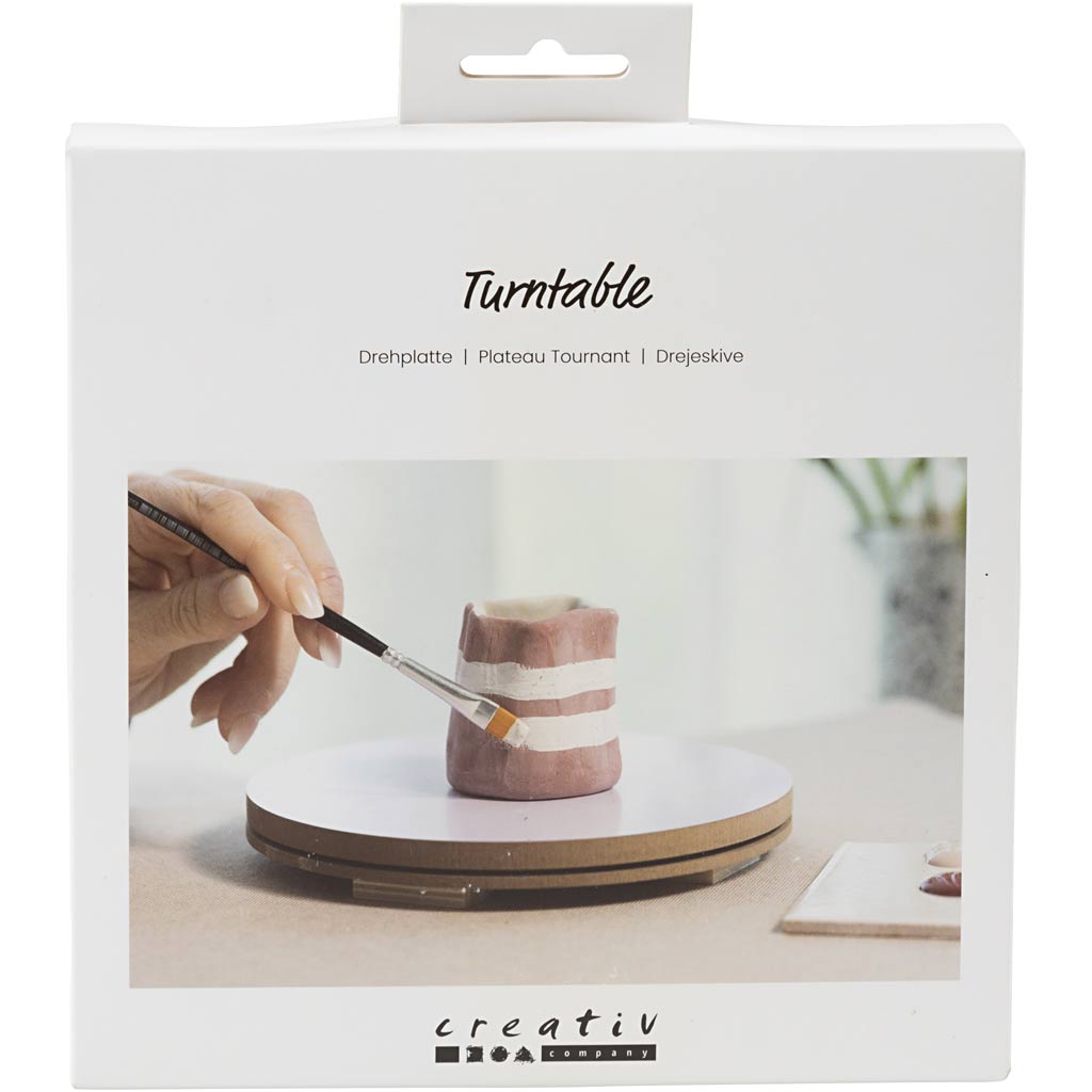 Ruota girevole dell'azienda Creativ, h: 2,5 cm, d 17 cm, 1 pezzo
