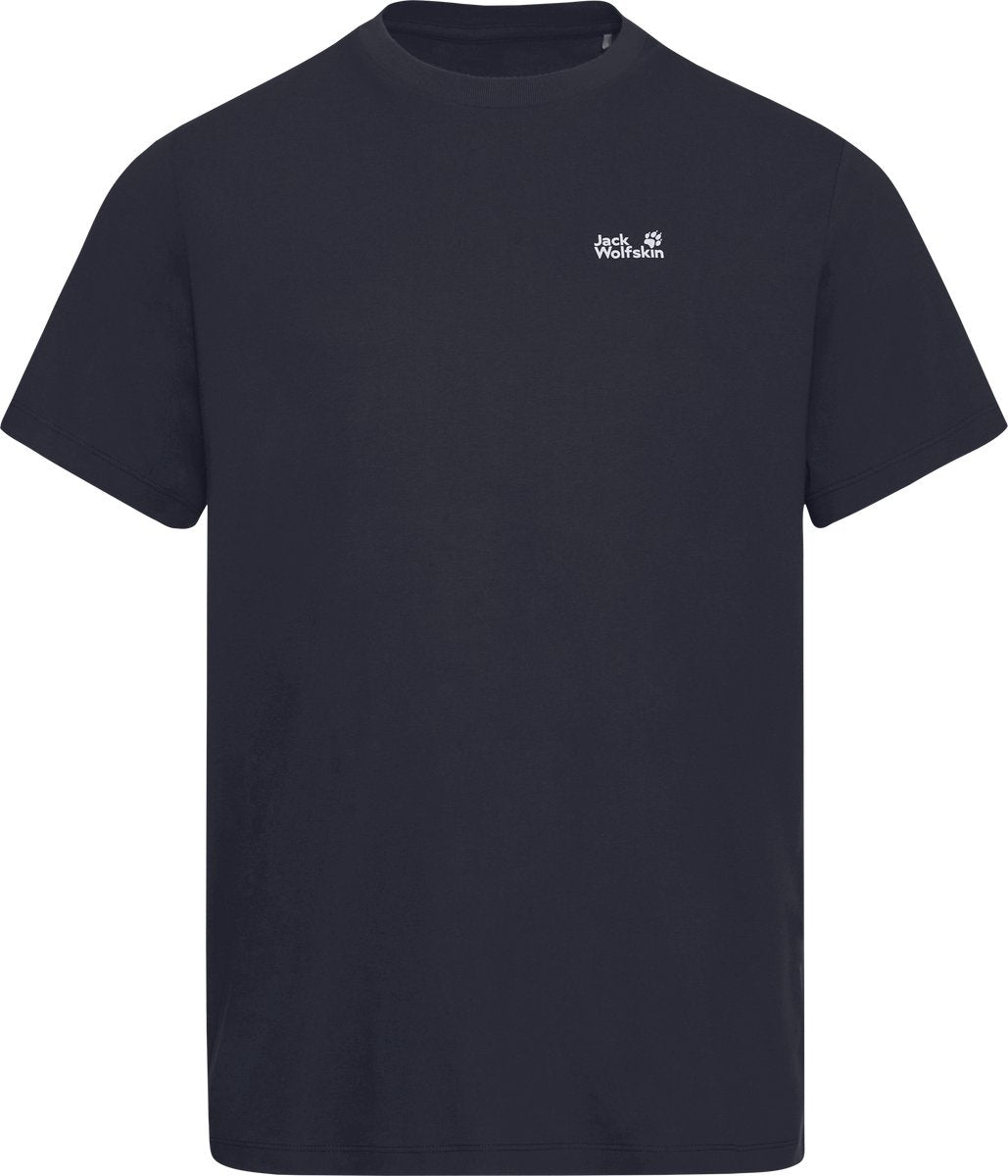 Camicia outdoor da uomo Jack Wolfskin Essential T M-blu scuro