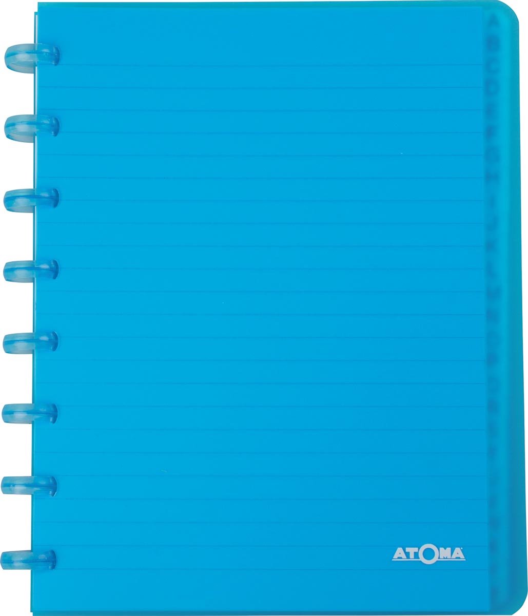 Atoma repertorio, ft a5, trasparente, rigato