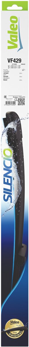 Valeo - set lame piatte silencio vm429 - 65 65 cm (2x)