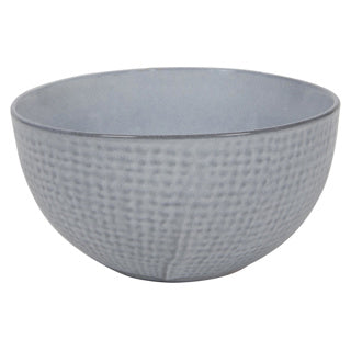 Scala tessile in tessuto grigio Ø15x7,5 cm