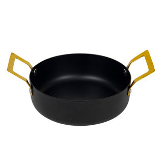 Pannetje Black 2 gestisce l'oro 13x5,5 cm