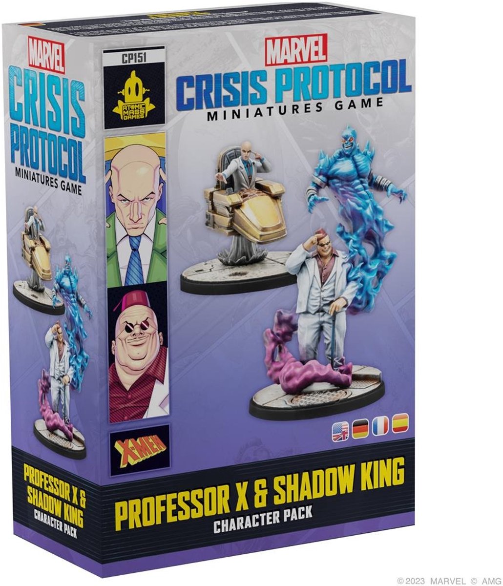 Profesor de protocolo de crisis de Marvel x rey sombra