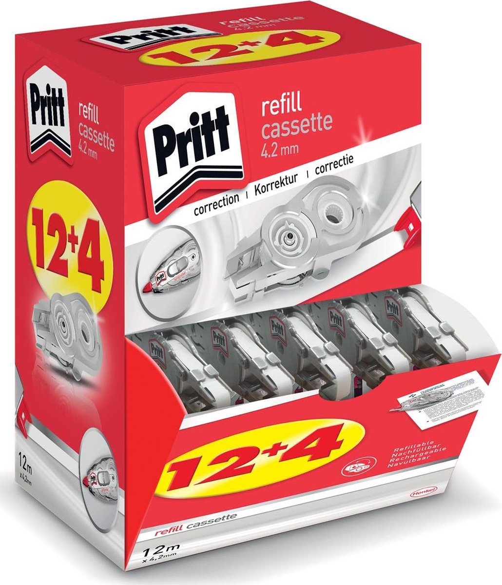 Pritt recambio casete flex 12+4