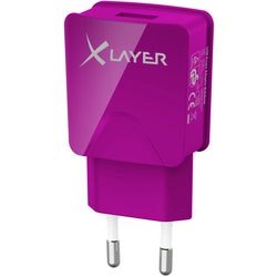 Adattatore di alimentazione USB xlayer 214115 viola