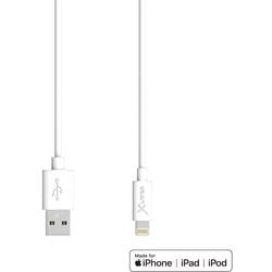 Cable Lightning xlayer premium mfi 1,2 m blanco