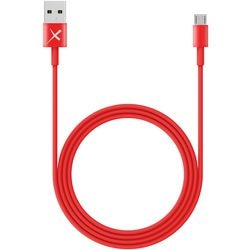 Cavo micro USB xlayer color line 1 m rosso