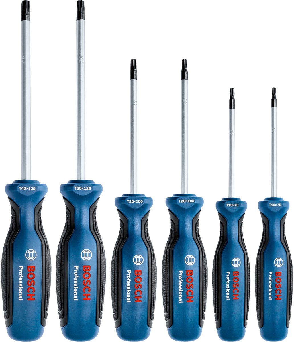 Set di cacciaviti professionali Bosch - profilo a T