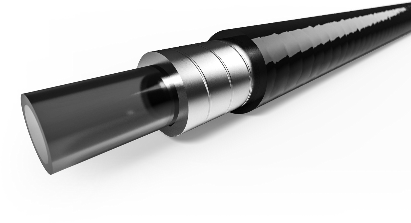 Cable al aire libre 5 mm (10m) Teflon Geel 1125tef-14-10