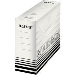 Scatola archivio leitz solid white a4