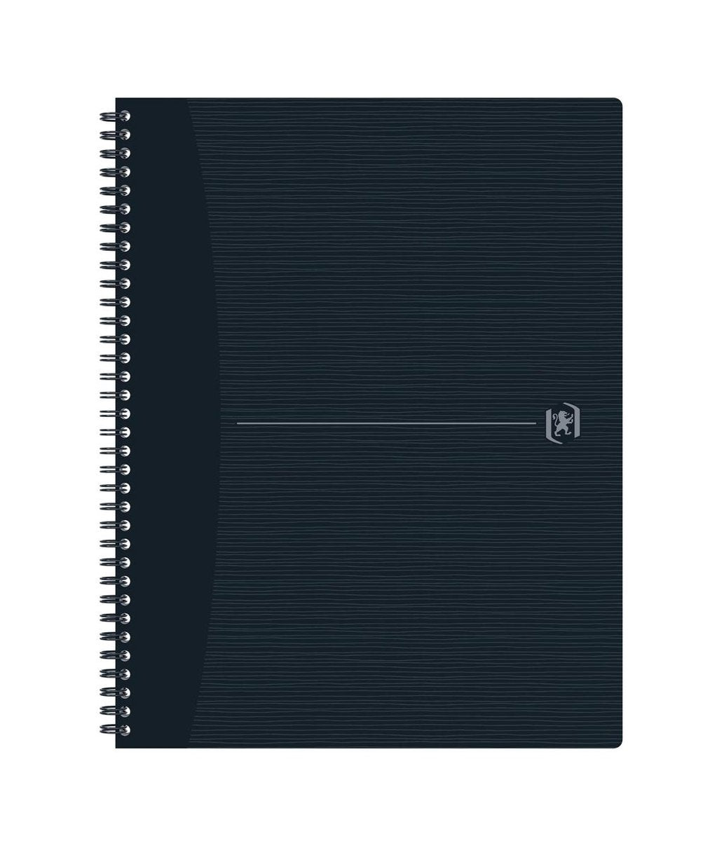 Origini Oxford - quaderno sostenibile - A4+ - a righe - 70 fogli - nero