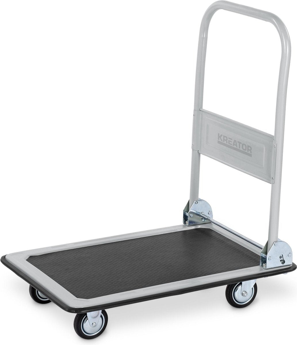 Kreator krt670101 platform cart - foldable - 150 kg load capacity