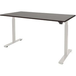Scrivania sit-stand Schavenburg Dextro Basic Base a T Logan Rovere