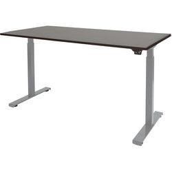 Scrivania sit-stand Schavenburg Dextro Basic Base a T Logan Rovere
