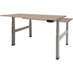 Zit- sta bureau schaffenburg dextro plus duo t-voet havana cherry