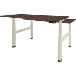 Scrivania sit-stand Schavenburg Dextro Basic Base a T Logan Rovere
