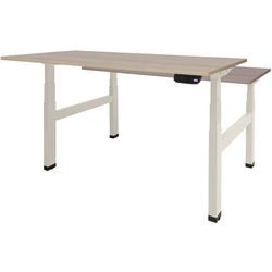 Scrivania sit-stand Schavenburg Dextro Basic T-foot Robson Oak