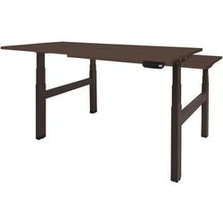 Scrivania sit-stand Schavenburg Dextro Basic Base a T Logan Rovere