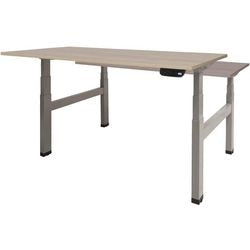Scrivania sit-stand Schavenburg Dextro Basic T-foot Robson Oak