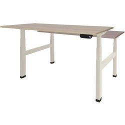 Scrivania sit-stand Schavenburg Dextro Basic T-foot Robson Oak