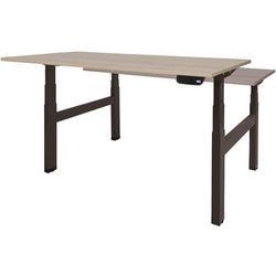 Scrivania sit-stand Schavenburg Dextro Basic T-foot Robson Oak