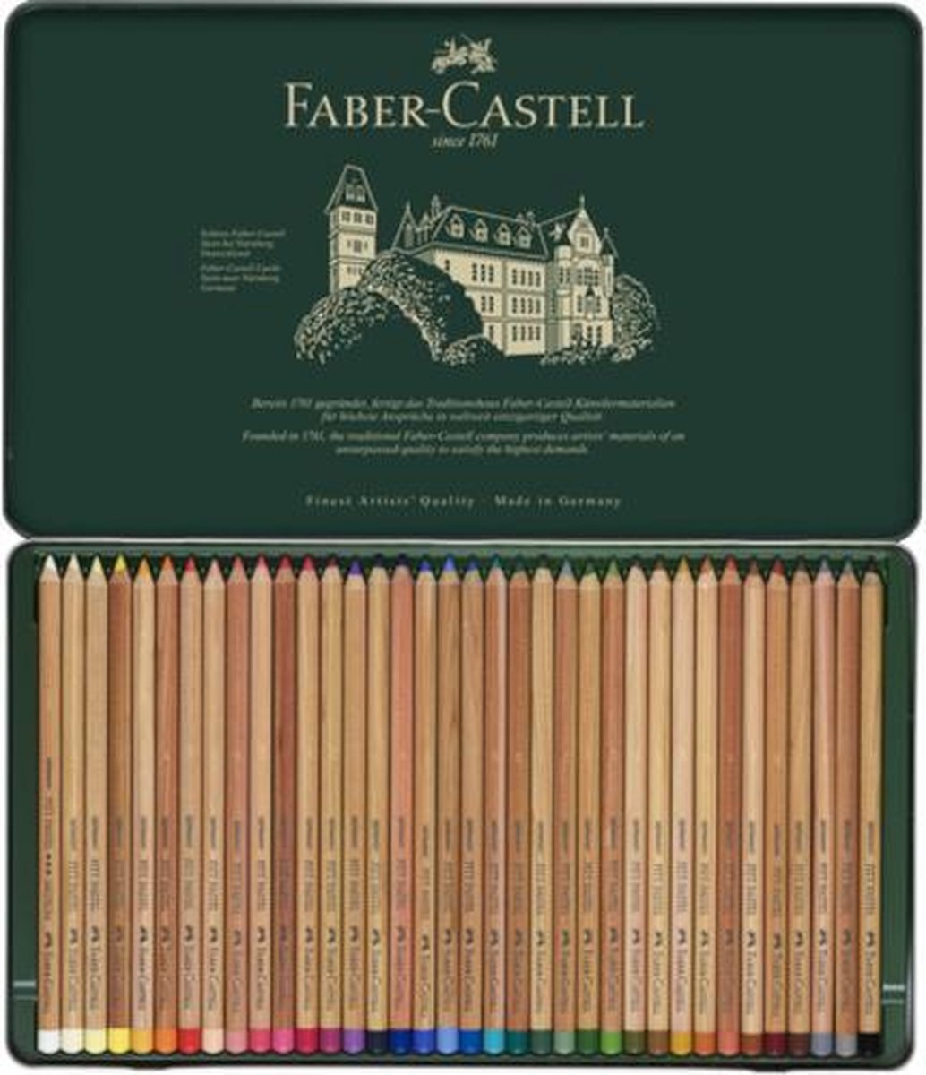 Matite pastello Faber-castell - pitt - 36 pezzi - fc-112136