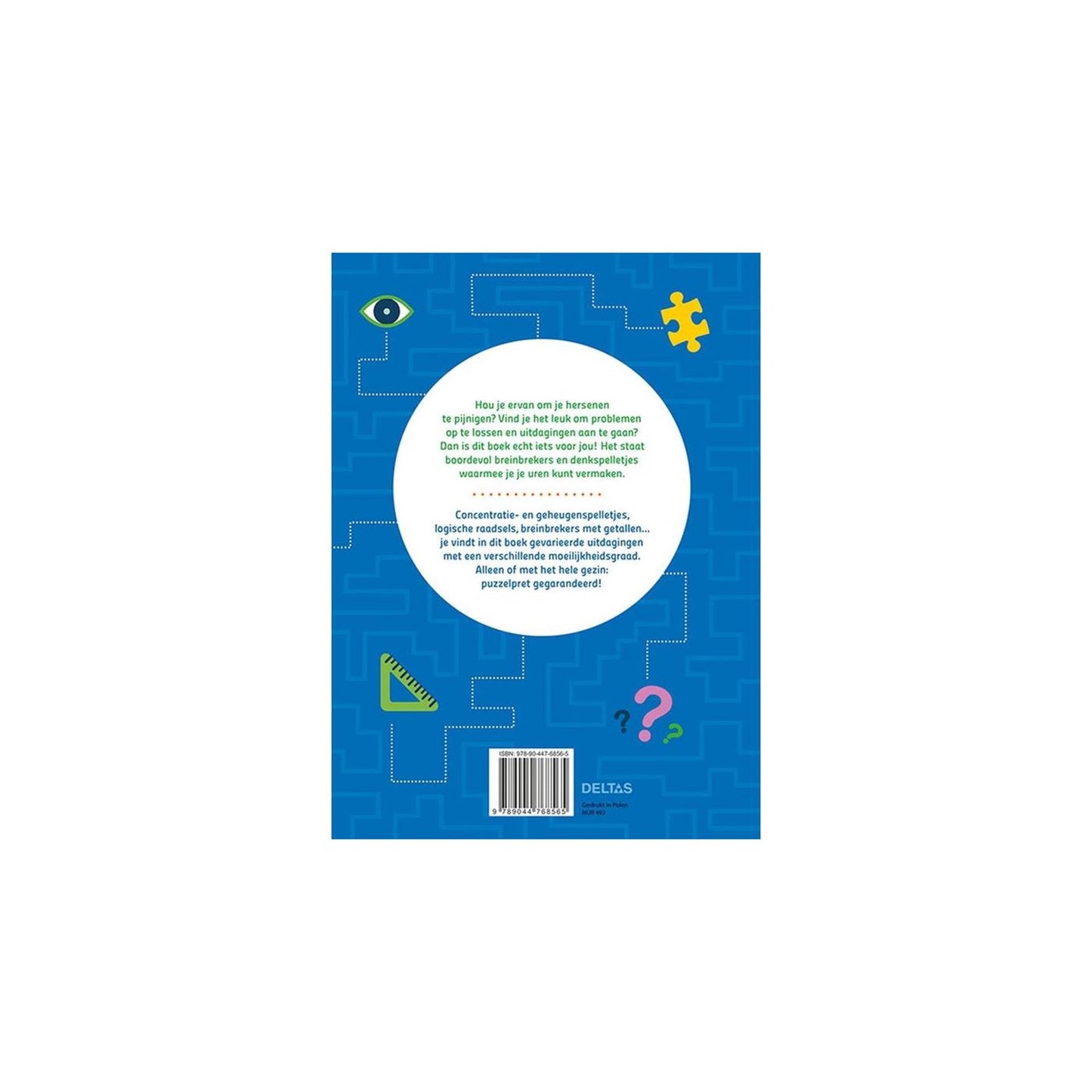 Libro Deltas, los grandes acertijos y juegos de pensar.