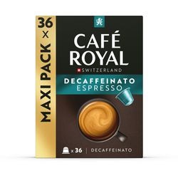 Café café royal espresso descafeinado en cápsulas