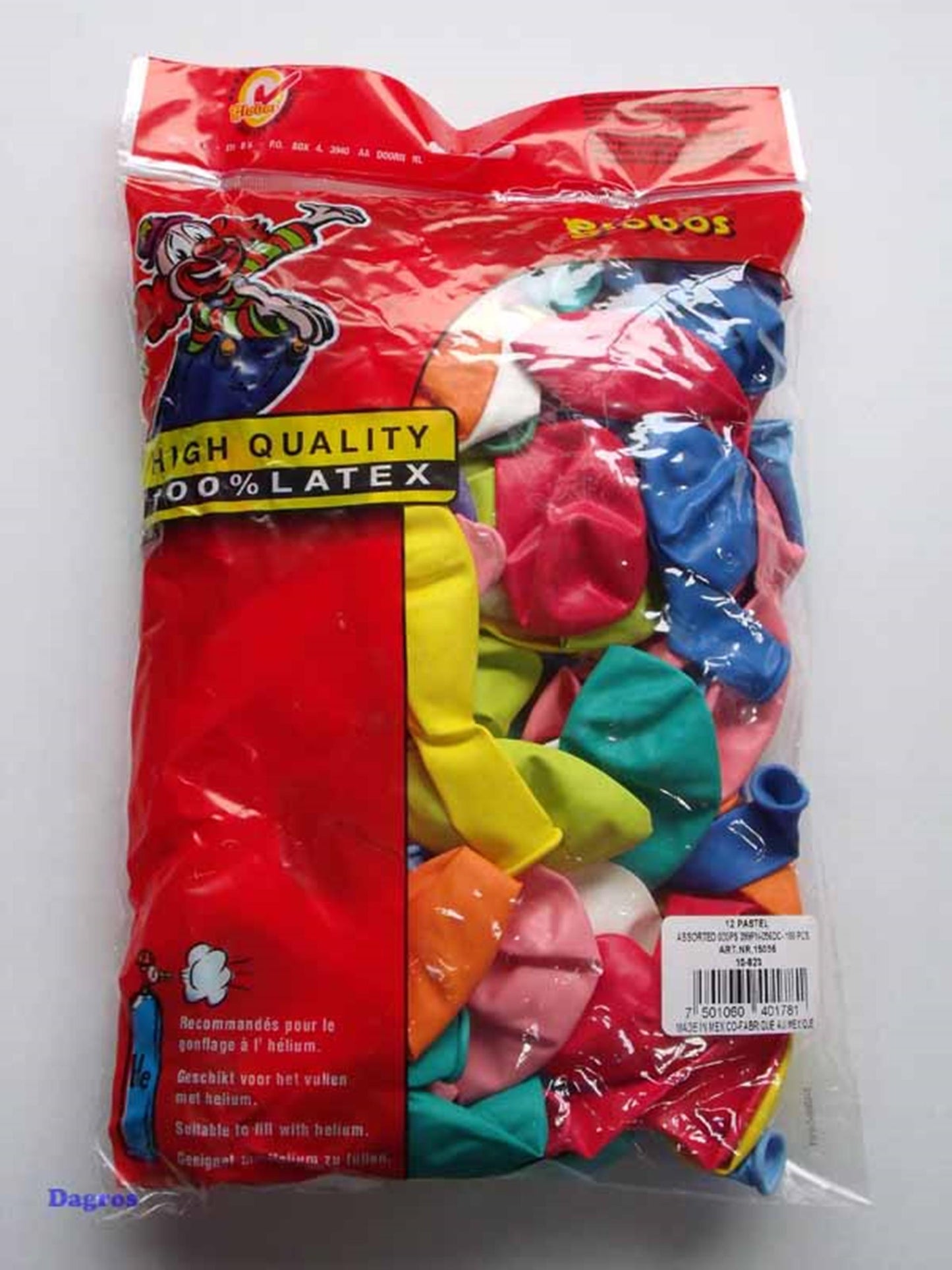 Balloon multicolore Globos 100 pezzi