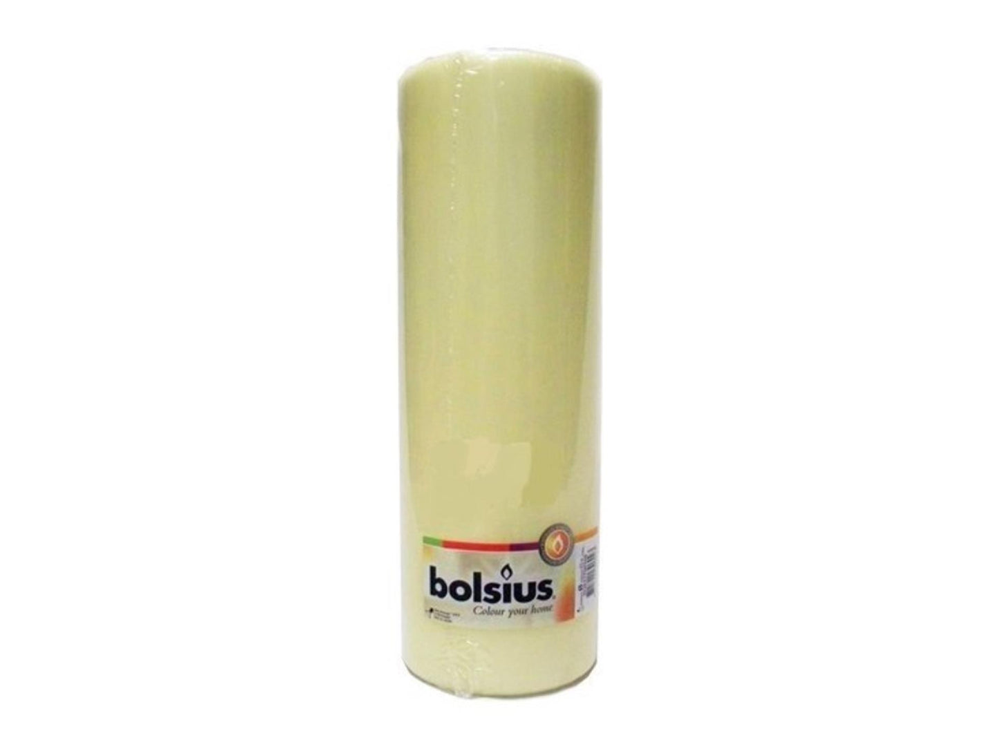 Vela bolsius 300 100mm marfil