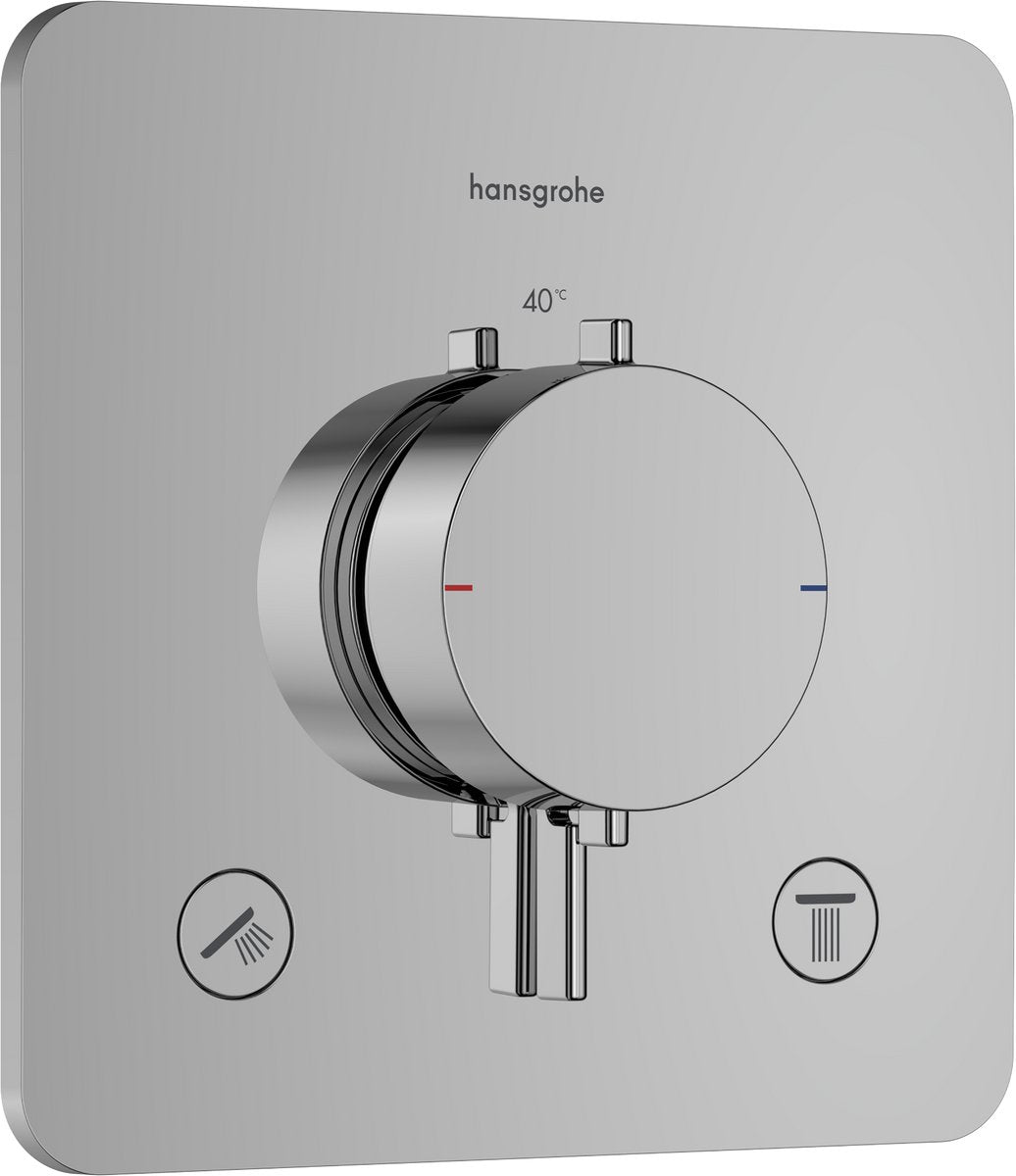 Hansgrohe ecostat comfort q - termostato da incasso - termostato ecostat - cromo